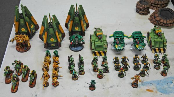 ウォーハンマー40K Space Marine Army ~7800 pts